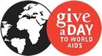 Give a Day to World Aids web logo
