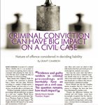 criminal conviction can have a big impact on a civil case thumbnail