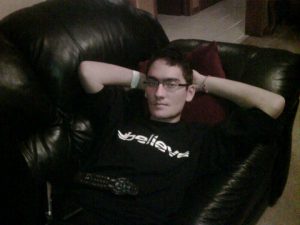 Image of Nicholas Morihovitis first weekend pass at home