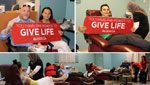 Thomson, Rogers takes the Summer Blood Donor Law Challenge 2017