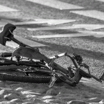 mangled bike